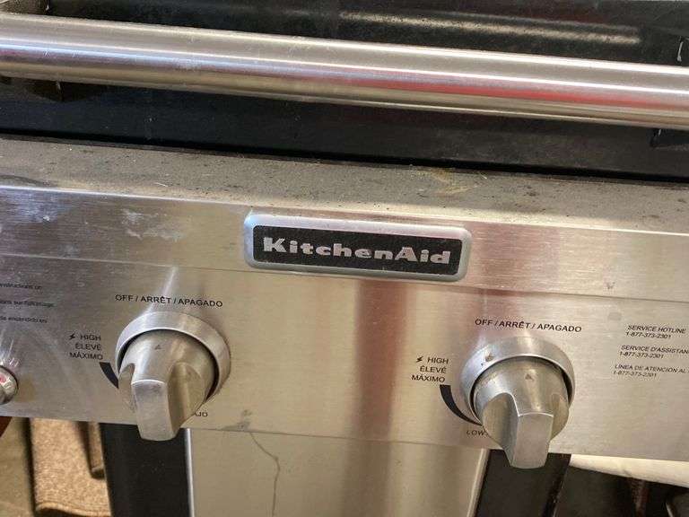 KitchenAid two burner grill with Cover Metzger Property Services LLC