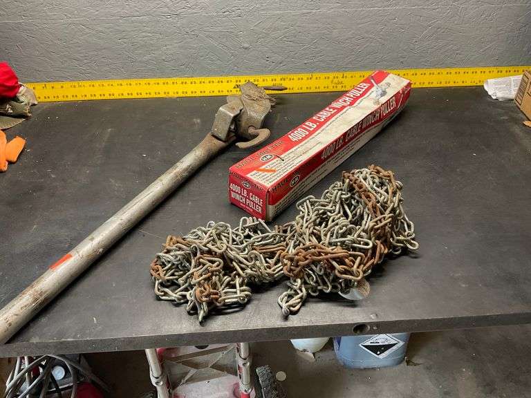 Come Alongs (2), Tire chains Metzger Property Services LLC