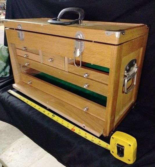 Wood Machinist Toolbox Metzger Property Services, LLC