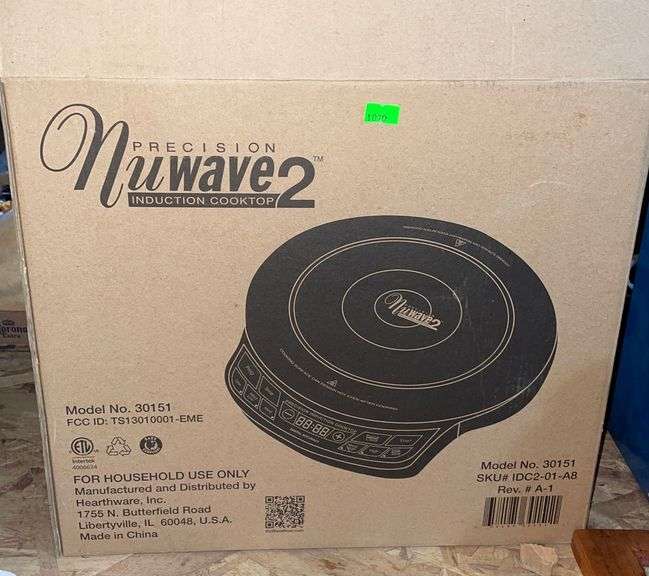 Nuwave2 induction cooktop model No. 30151 Metzger Property Services LLC
