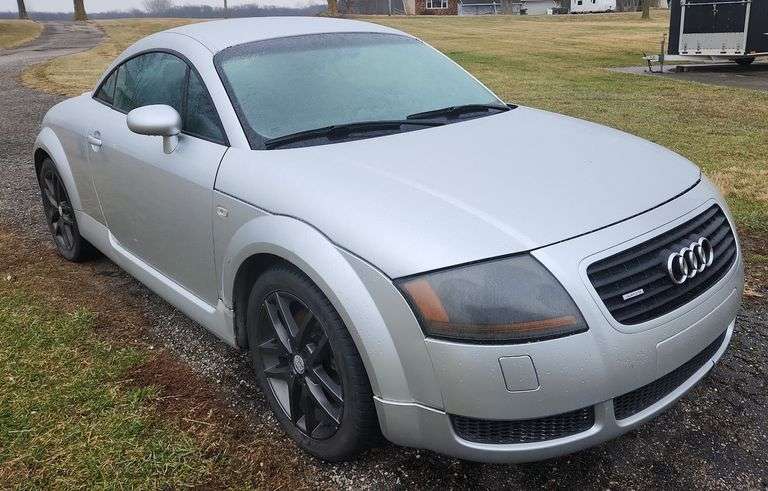 2.6.23 -- 2001 AUDI TT CAR - FORD 5000 TRACTOR - ART COLLECTION inc. Charles Wysocki - ADVERTISING TINS & CRATES - VINTAGE BOOKS - GLASSWARE - PRIMITIVES & MORE! WAWAKA, IN