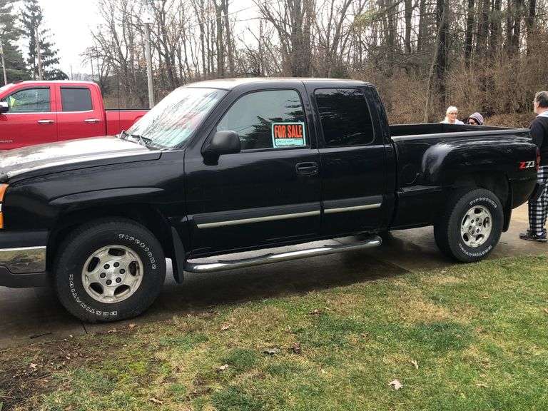 2.3.23 -- ONLINE ONLY AUCTION! 2004 CHEVROLET SILVERADO - GUNS - COINS & CURRENCY - TOOLS - SPORTS CARDS - FISHING TACKLE - DIECAST CARS & MORE! HOWE, IN