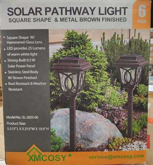 Solar pathway light kit 6 pack Metzger Property Services, LLC
