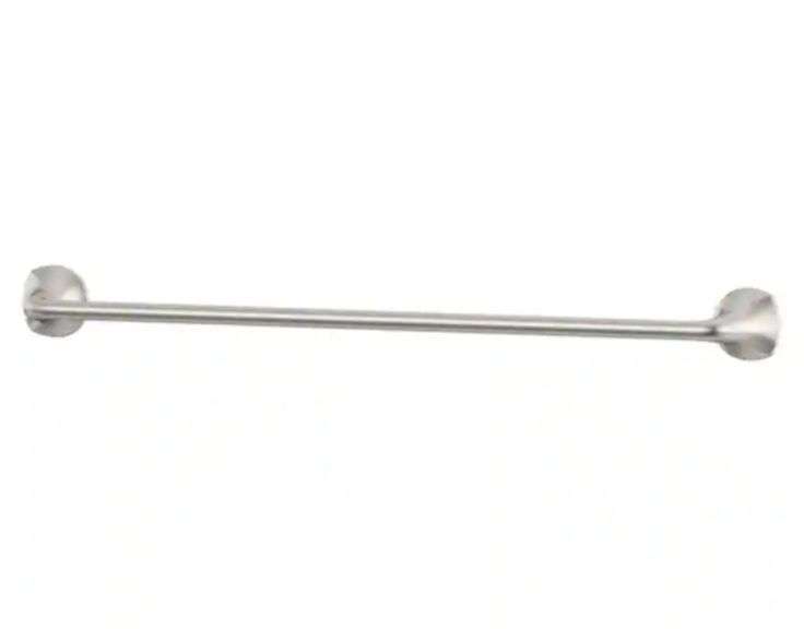 Pfister Ladera 24 in. Towel Bar in Spot Defense Brushed Nickel ...