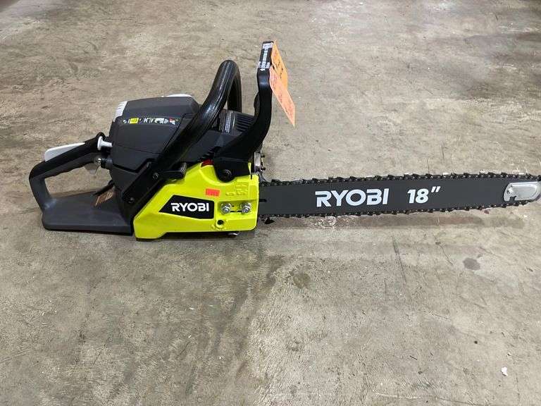 RYOBI 18 in. 38cc 2Cycle Gas Chainsaw Primer Button Bad Metzger
