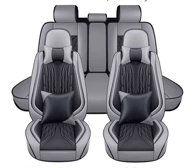 Seat Covers Faux Leather Cushion Waterproof Car Seat Metzger Property