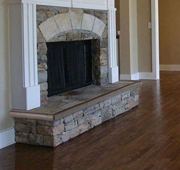 Safety first fireplace hearth foam bumper 5 edges and 2 corners