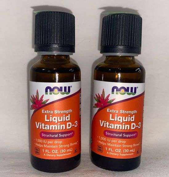 Now extra strength liquid vitamin D3 1 fl oz Metzger Property