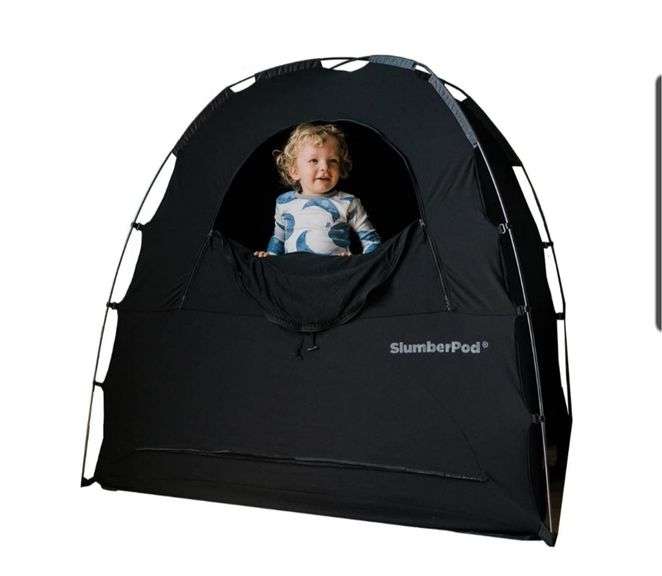 SlumberPod 3.0 Portable Privacy Pod Blackout Canopy Crib Cover