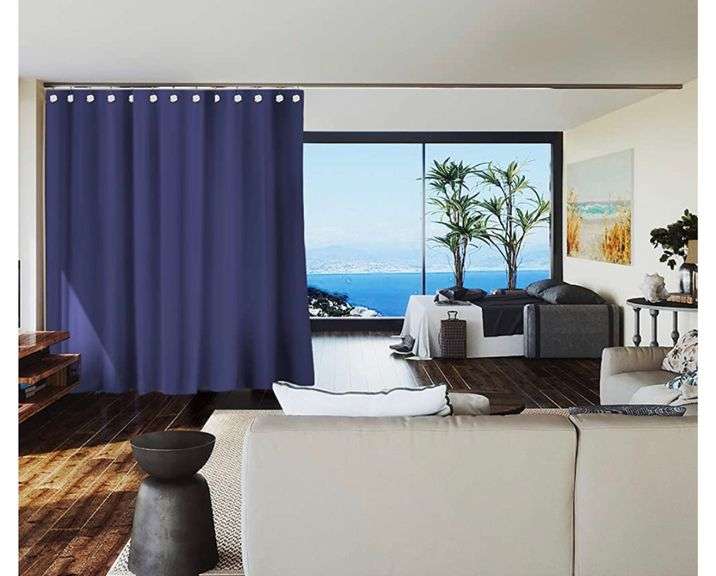 Room/Dividers/Now Premium Room Divider Curtain, 8ft Tall x 5ft Wide