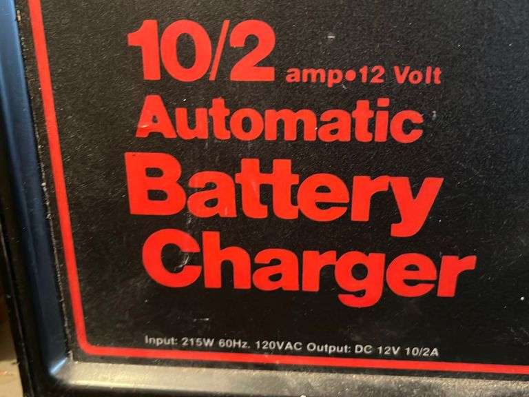 Sears 10/2 12volt battery charger Metzger Property Services LLC