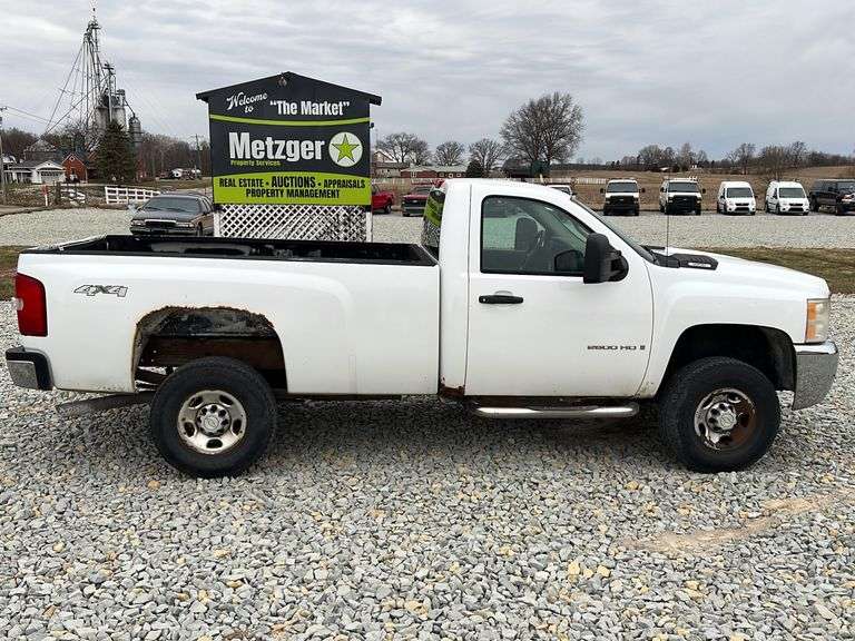 2007 Chevy Silverado 2500 HD 4WD, Runs and Drives, 188,933 Miles, VIN