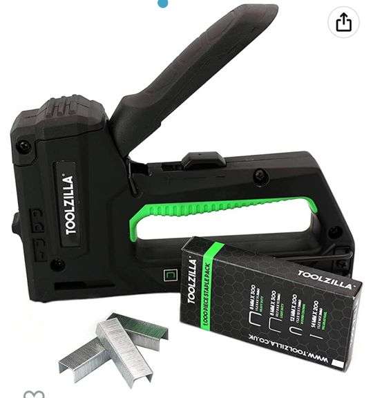 TOOLZILLA 4in1 Professional Heavy Duty Staple Gun with Staples