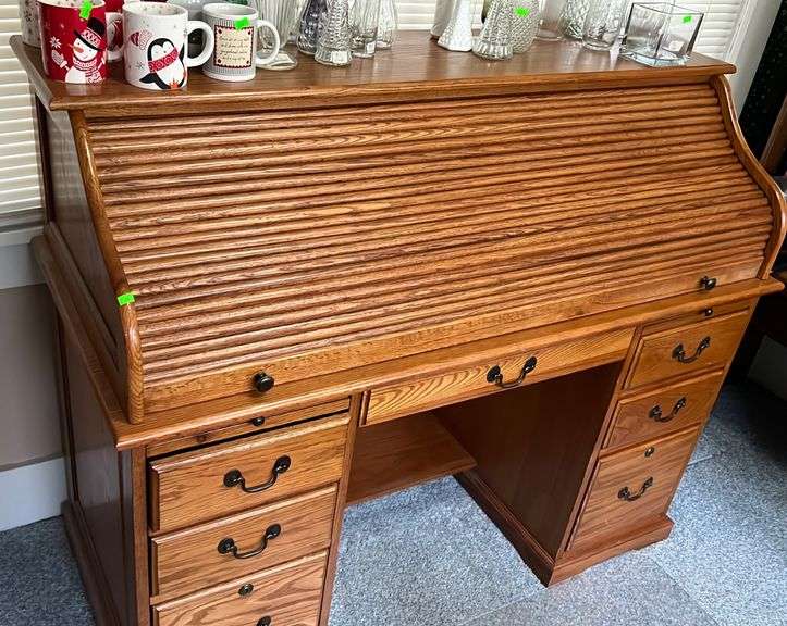 Roll Top Desk Meridian Home Office Collection By Riverside Furniture