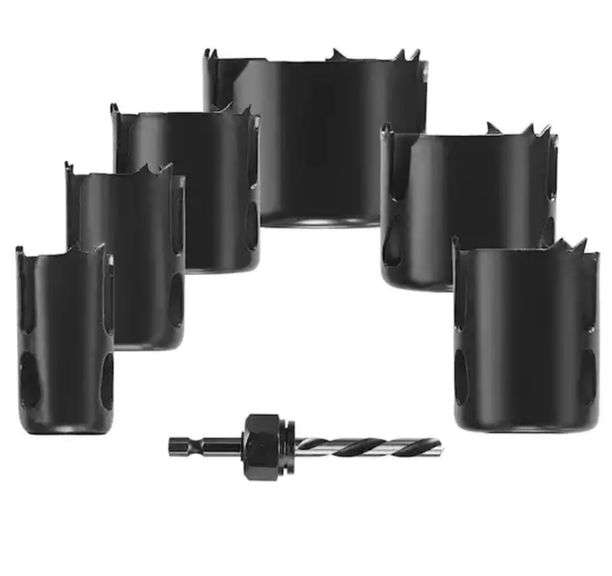 Avanti High Carbon Steel Hole Saw Set (7Piece) Metzger Property