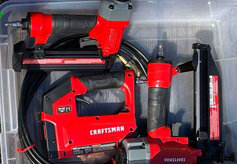 Craftsman nailers and stapler 16gauge and staples Metzger Property Services LLC