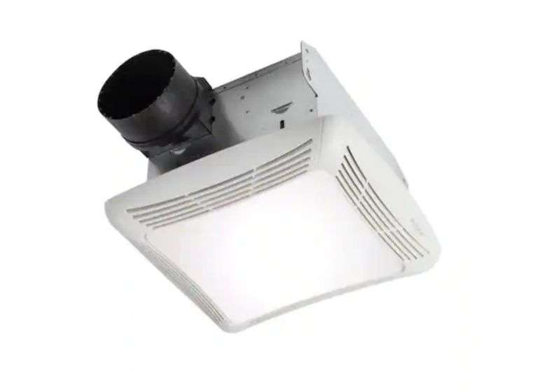 Broan-NuTone 80 CFM Ceiling Bathroom Exhaust Fan with Light - Metzger ...