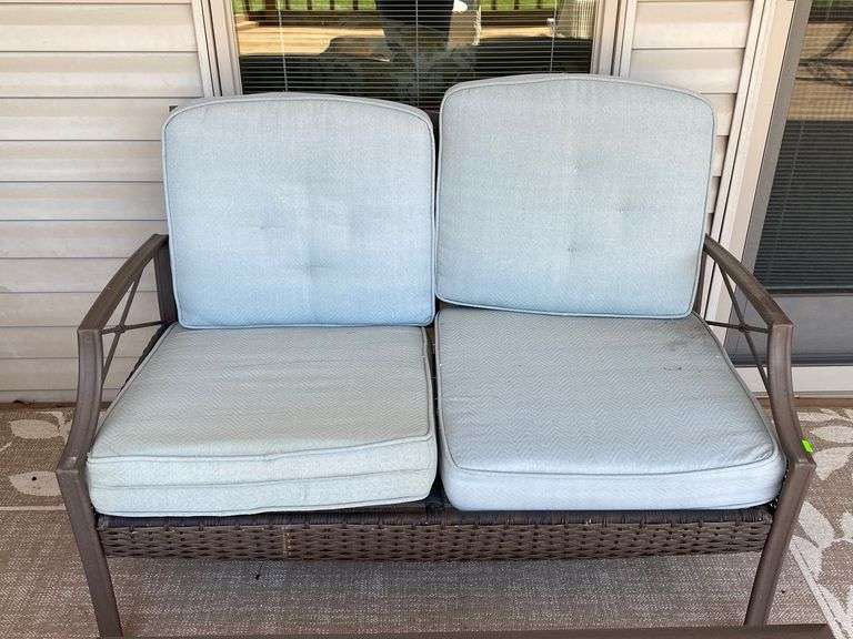 Metal Patio loveseat 49” Metzger Property Services LLC