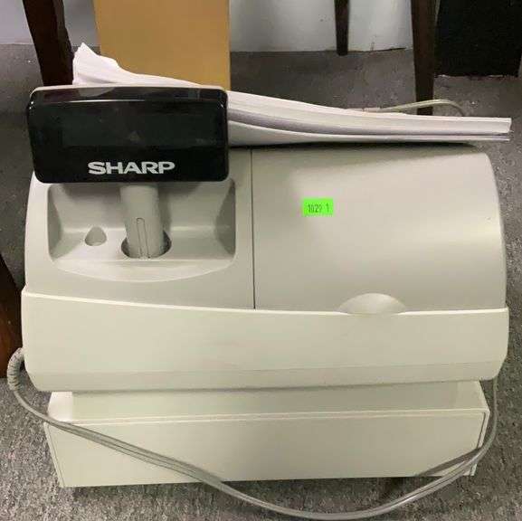 Sharp XEA202 RF cash register Metzger Property Services LLC