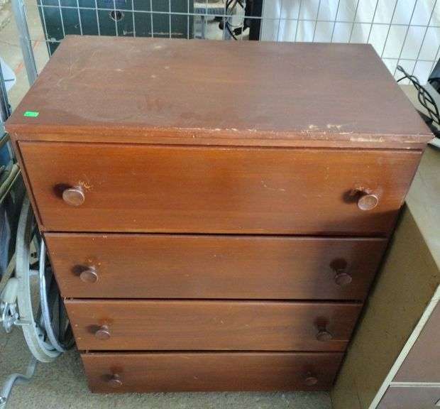 FourDrawer Dresser scratches & scrapes 37"x27"x16" Metzger