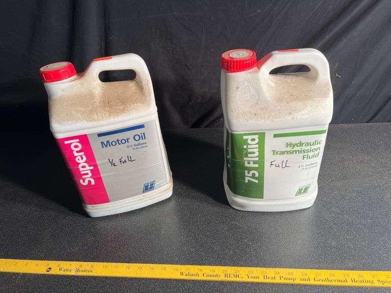 Motor oil, Transmission fluid Metzger Property Services LLC