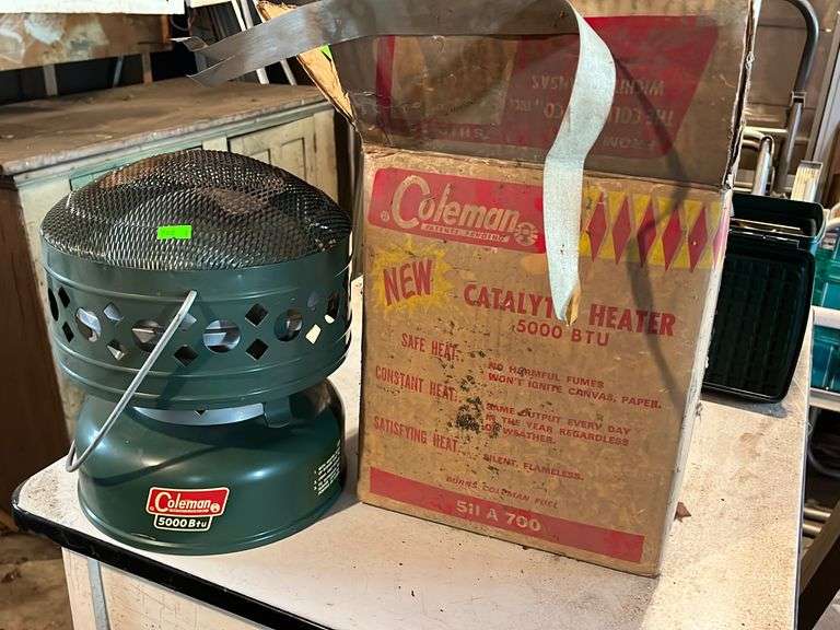 Coleman catalytic 5000 BTU heater Metzger Property Services LLC