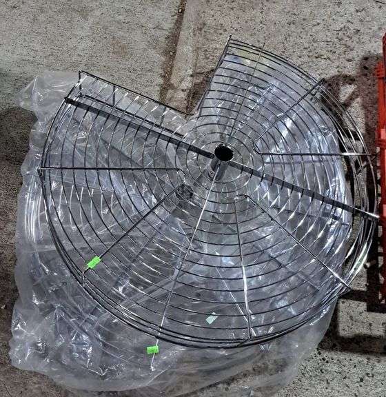 (2) Metal lazy Susan racks, 26.5” Metzger Property Services LLC