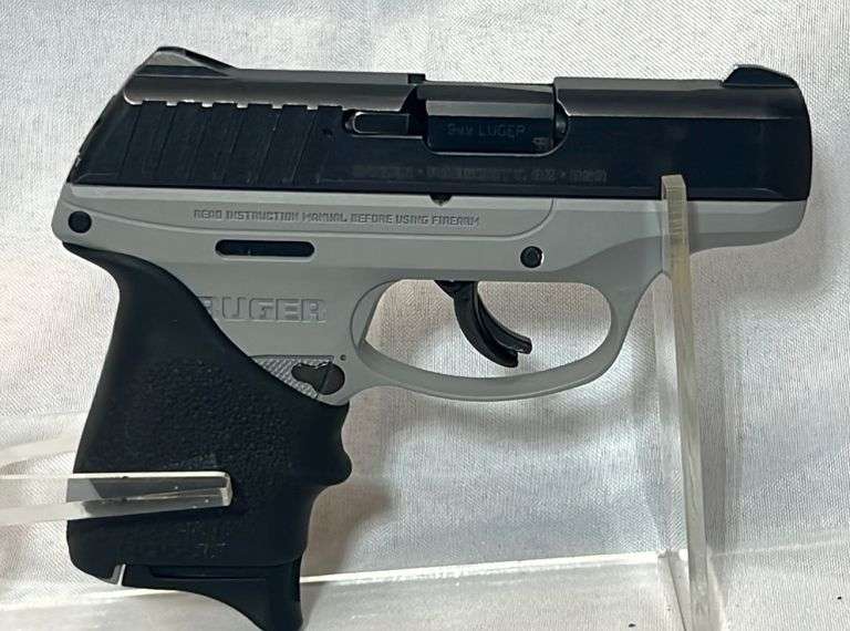 Ruger EC9s • 9 mm Luger Pistol • Serial 45917832 • with Hogue Grip