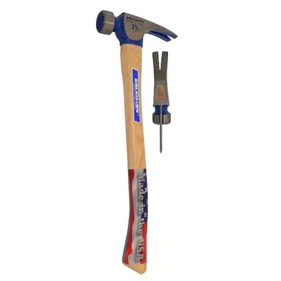 Vaughan 19oz. California Framer Framing Hammer with Curved Handle