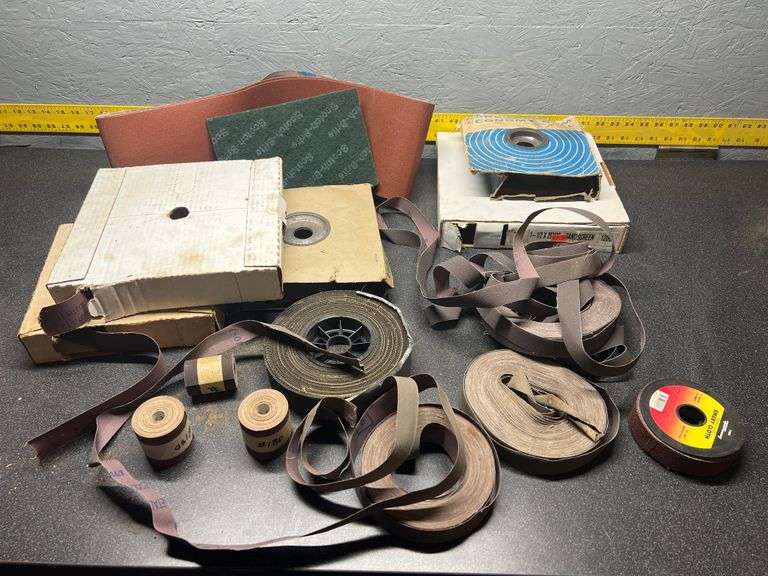 Large quantity of emery sanding tape Metzger Property Services LLC