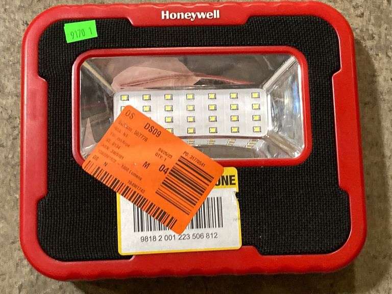 Honeywell 1000 Lumens Rechargeable LED Work Light with Bluetooth