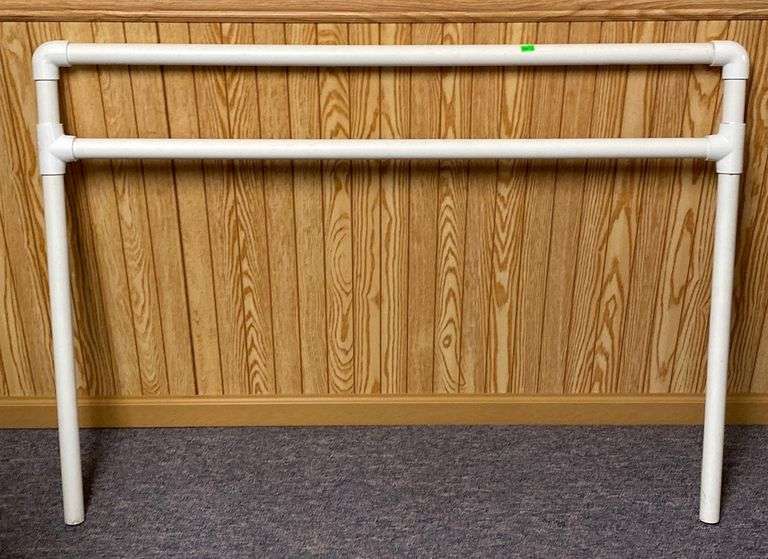 Lighted star, plastic pipe frame Metzger Property Services LLC