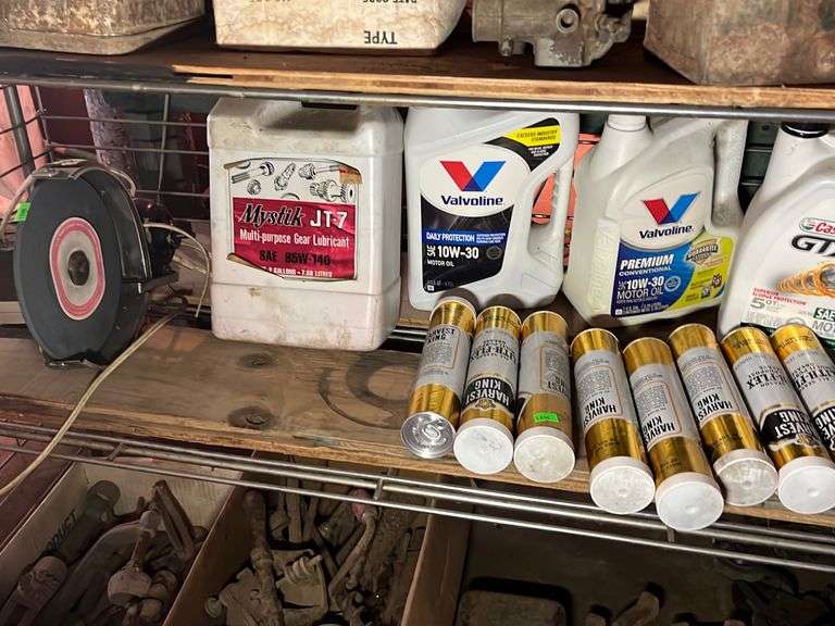 Multi purpose grease, motor oil, grinder Metzger Property Services LLC