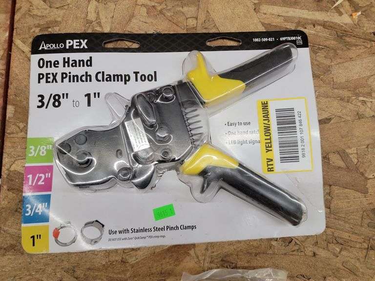 Apollo One Hand PEX Pinch Clamp Metzger Property Services LLC