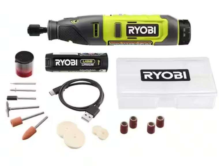 RYOBI Rotary Tool Kit Metzger Property Services LLC