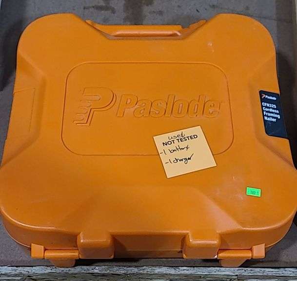 Paslode XP Cordless 30 deg Framing Nailer 906300, 1 Battery and 1