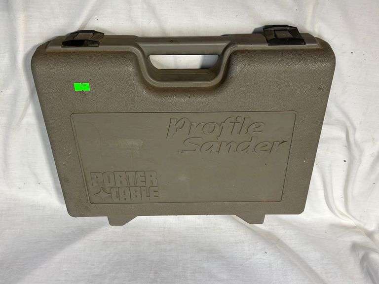 Porter Cable Profile Sander with accessories and case Metzger