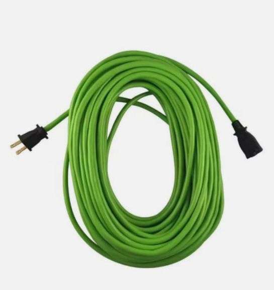 Husky 50' indoor/outdoor extension cord green Metzger Property