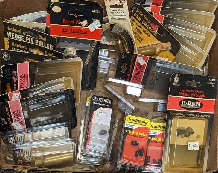 Firearm Hardware & Accessory assortment with Torch Ignition Metzger
