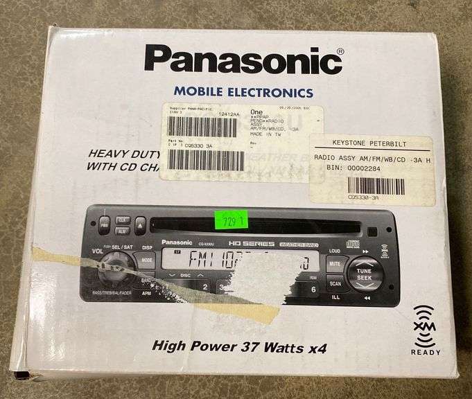 Panasonic Mobile Electronics Heavy Duty CD Player, Model CQ5330U