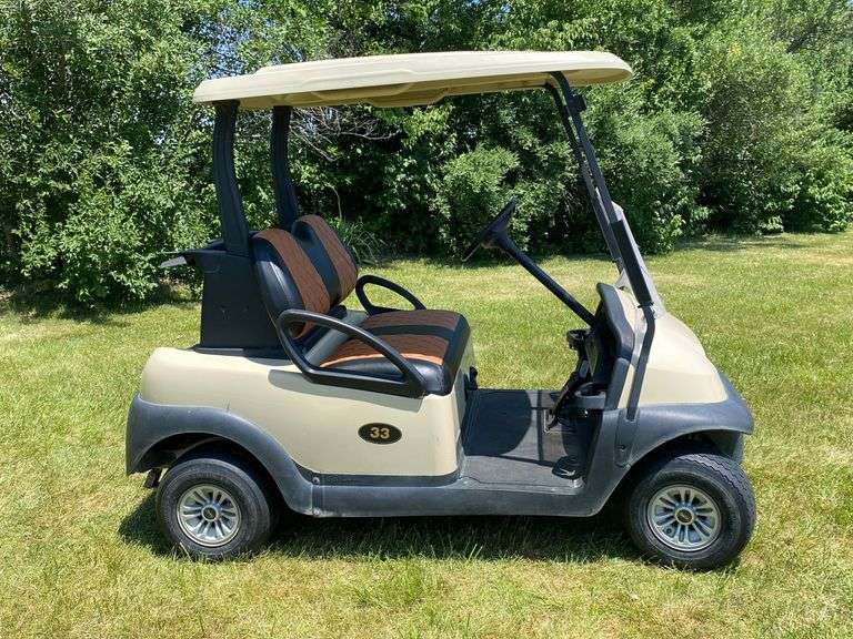2017 Club Car Precedent golf cart. Gas powered EFI, fuel injected