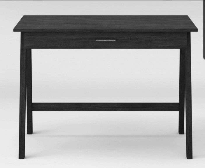 Paulo Basic Desk Project 62 Black Metzger Property Services LLC