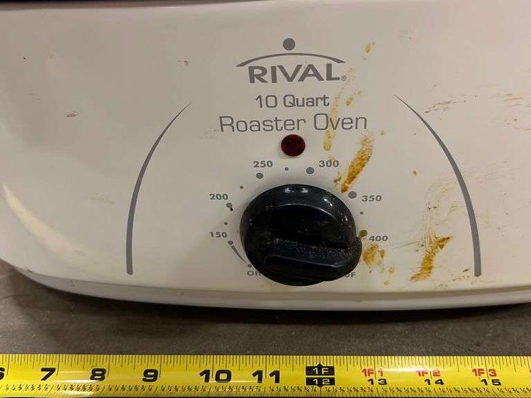 Rival 10Quart Roaster Oven Model RO100 Metzger Property Services LLC