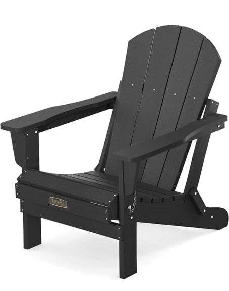 Folding Adirondack Chair Patio Chairs Lawn Chair Outdoor BOX DAMAGE AND