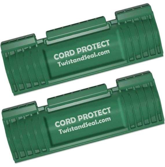 Twist and Seal Cord Protect (2 Pack) Outdoor Extension Cord Safety