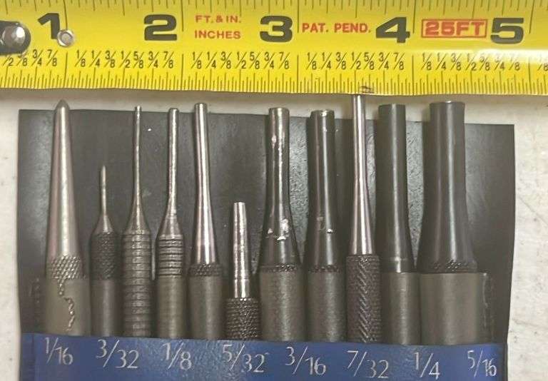 Alignment Punches assortment Metzger Property Services LLC