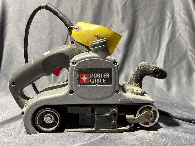 Porter Cable belt sander with dust collection model 352VS Metzger