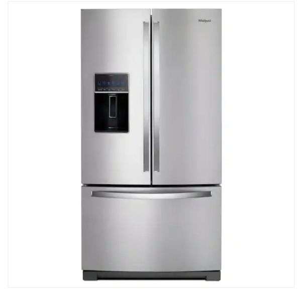 NEW Whirlpool 26.8 cu. ft. French Door Refrigerator ModelWRF767SDHZ04