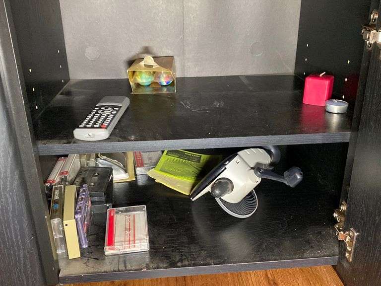 Kenwood Stereo with 2 speakers, Sony CD player and 23x19x54", OTHER DECOR ITEMS NOT