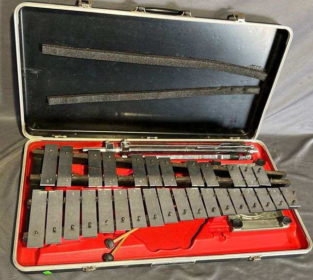 Glockenspiel, also known as Bells, with Stand & in case (make unknown
